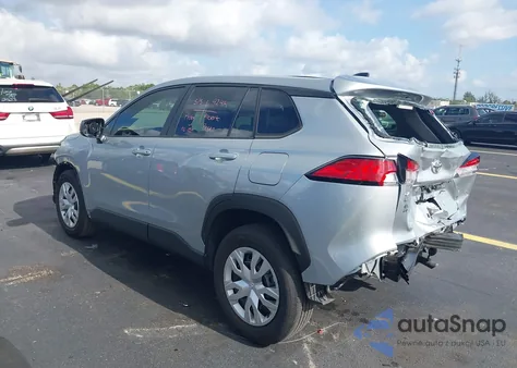 2024 Toyota Corolla Cross L z USA, uszkodzony, nr VIN 7MUAAAAG2RV116884